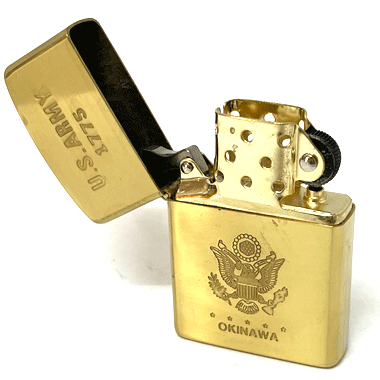 ZIPPO ライター ARMY 彫刻  送料無料