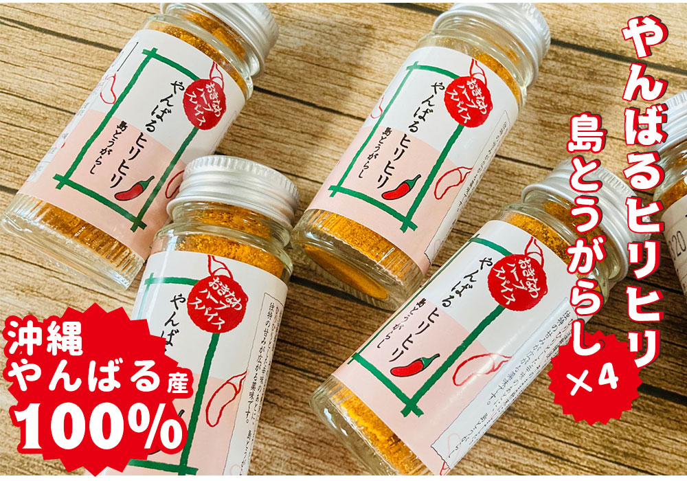 【送料無料】やんばるヒリヒリ4本セット