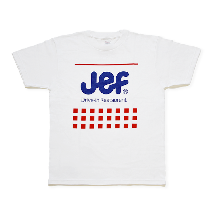 JefTシャツ 青ロゴ