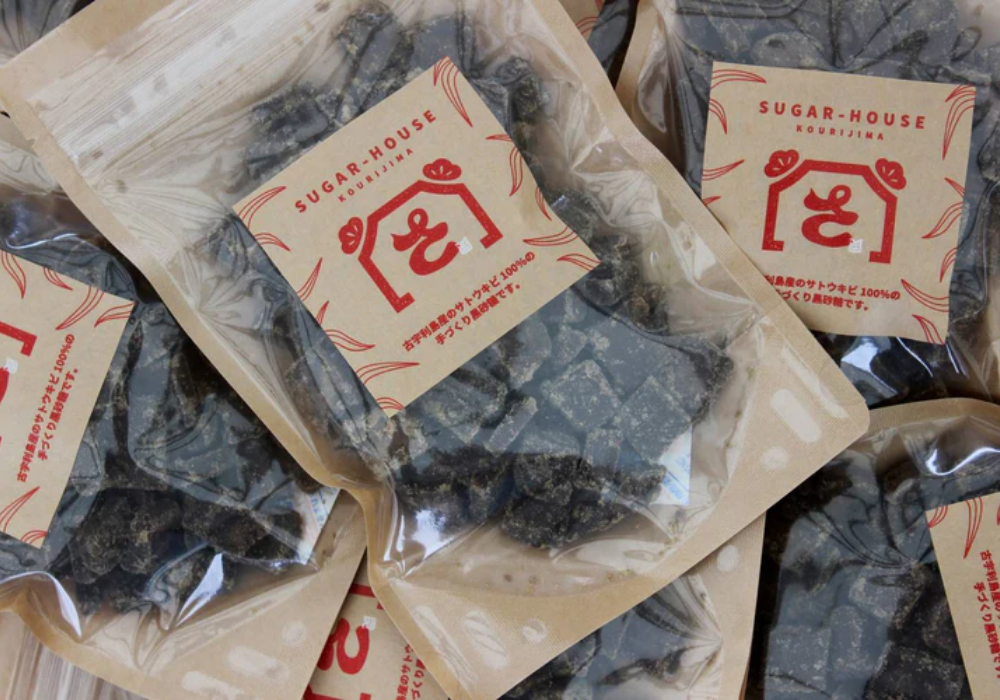 古宇利島の純黒糖　さーたー家さんの贈り物 粒黒糖 (3袋セット)