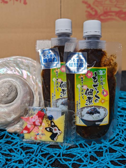 Eセット(佃煮×2個、お守り×1個)(常温お届け)