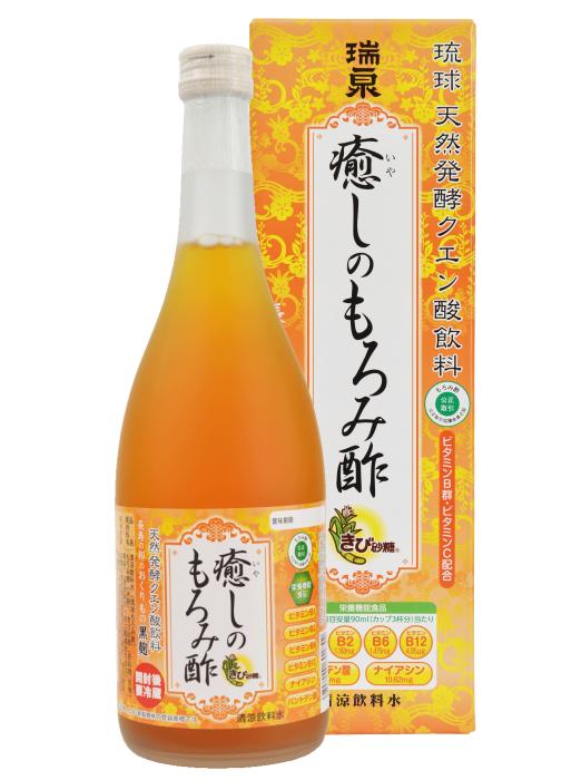瑞泉『癒しのもろみ酢』 きび砂糖入り　[ビタミン配合]　720ml
