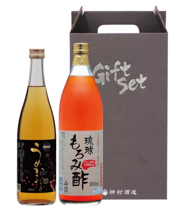 うめかおる&琉球もろみ酢セット【送料込】